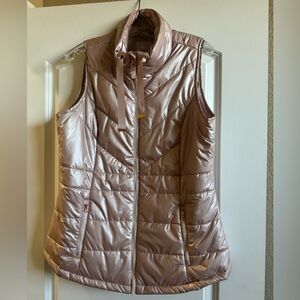 Maurices Sheen Quilted Vest in Light Pink-L